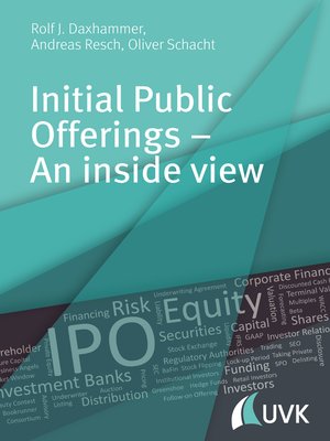 cover image of Initial Public Offerings – an inside view